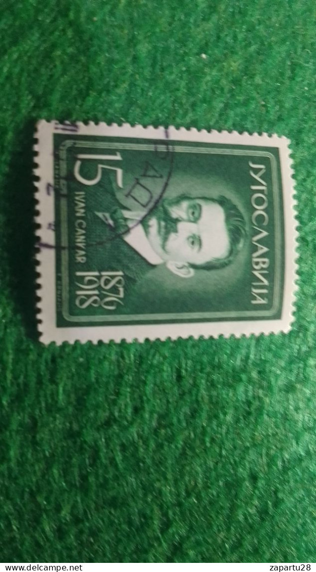 YOGUSLAVYA-1960-70   15 .DİNAR       DAMGALI - Used Stamps