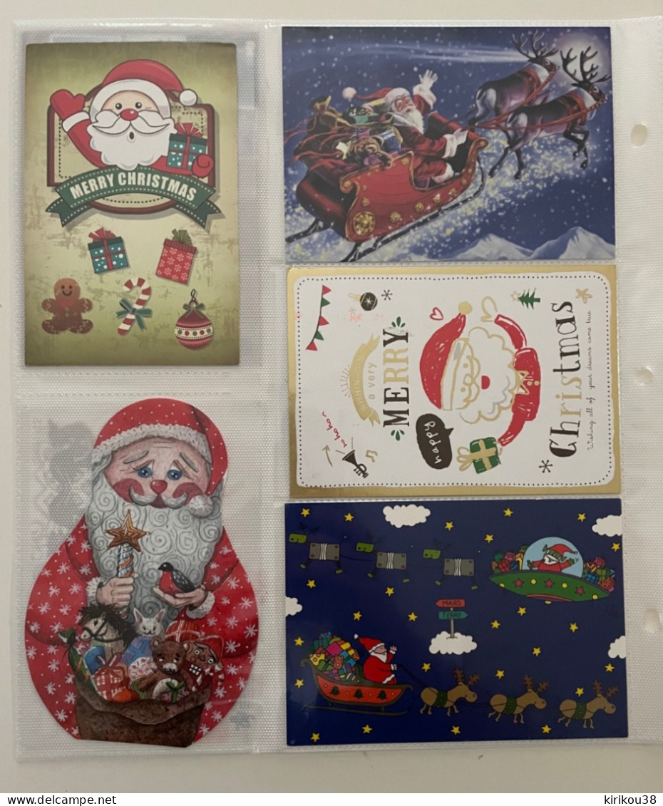 Lot De 20 Cartes Postales Du Monde Thème Le Père Noel - Sammlungen & Sammellose