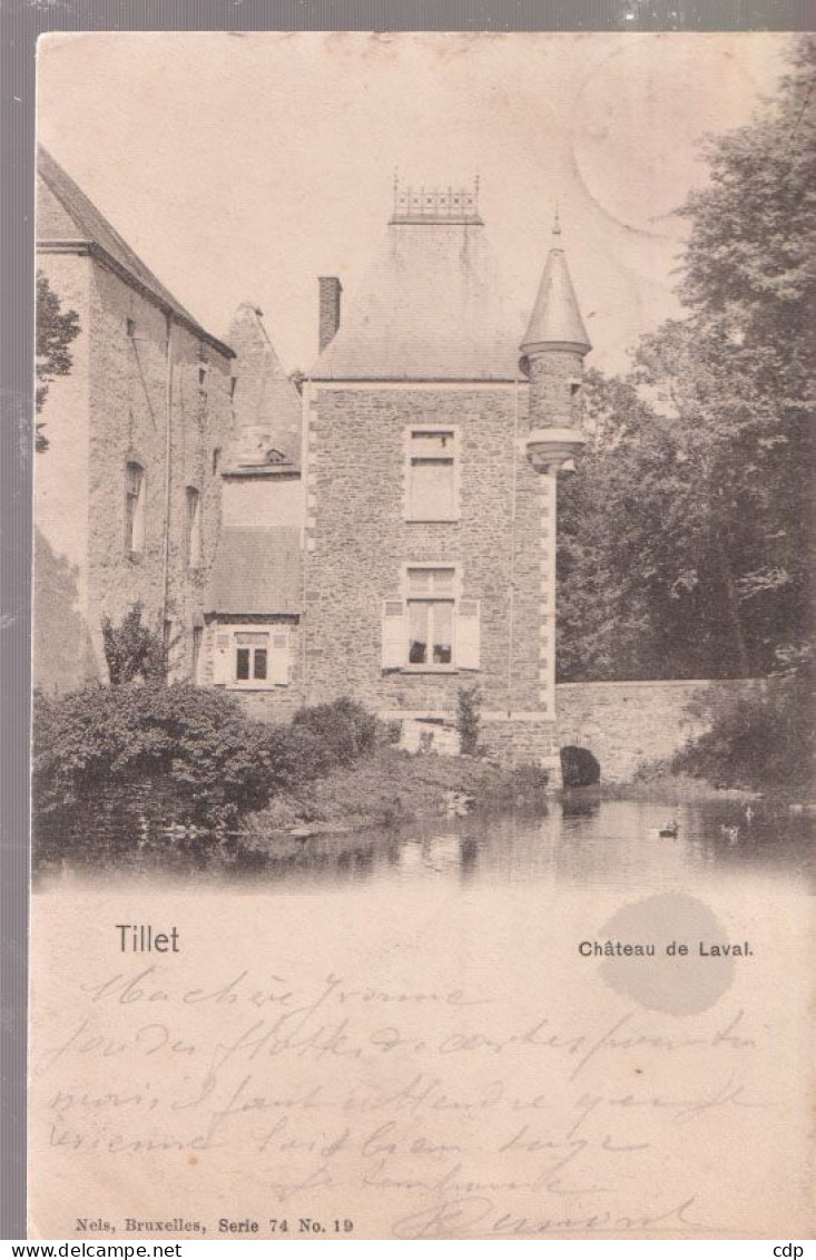 Cpa Tillet  1903 - Sainte-Ode