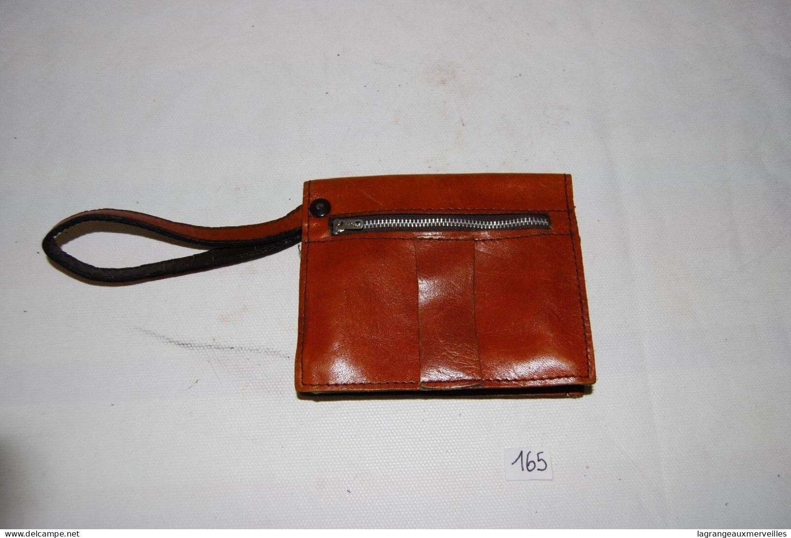 C165 Ancien Sac - Sacoche - Cuir - Vintage Brun - Leather Goods 