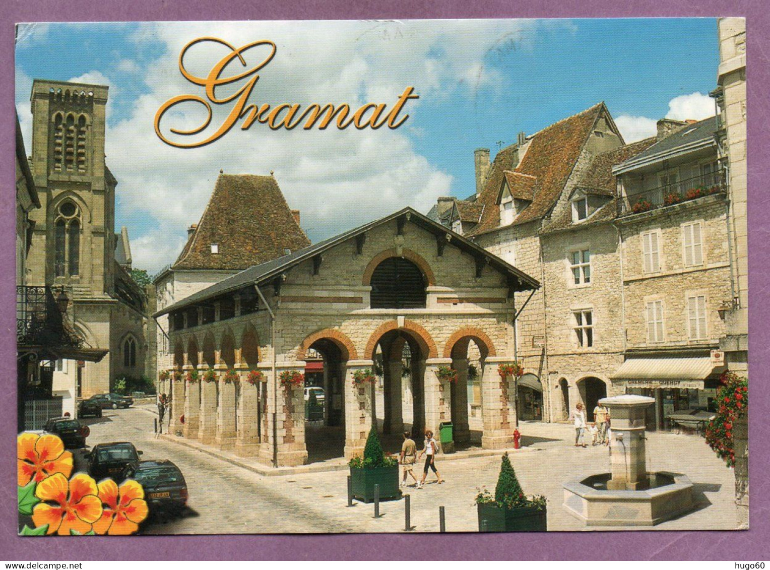 GRAMAT - La Place De La Halle - Gramat