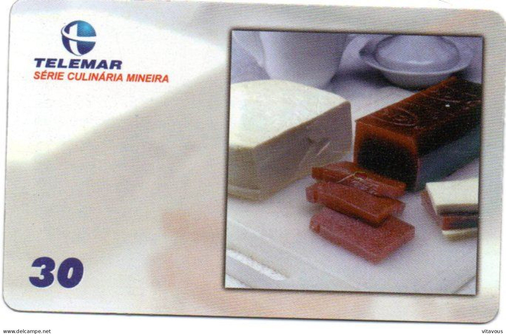 Fromage Télécarte Brésil Phonecard (F 211) - Alimentation