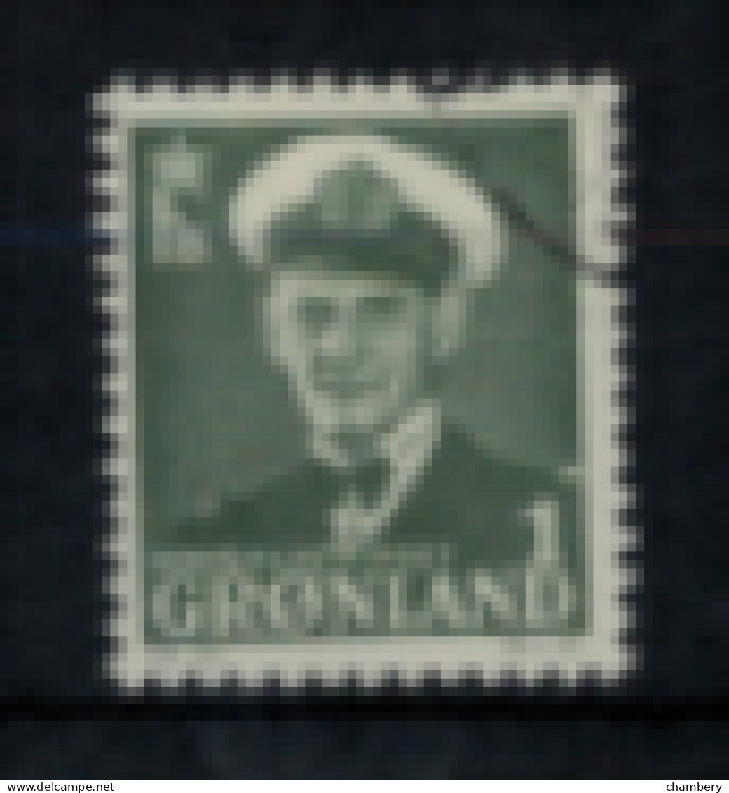 Danemark Groenland - "Frédéric IX" - Oblitéré N° 19 De 1950/59 - Oblitérés