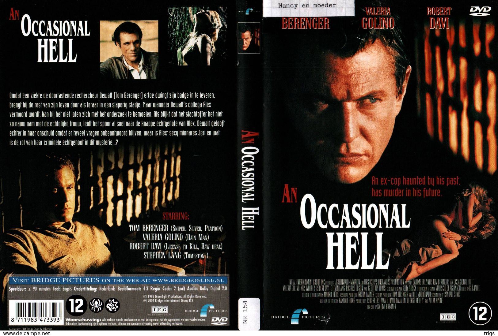 DVD - An Occasional Hell - Polizieschi