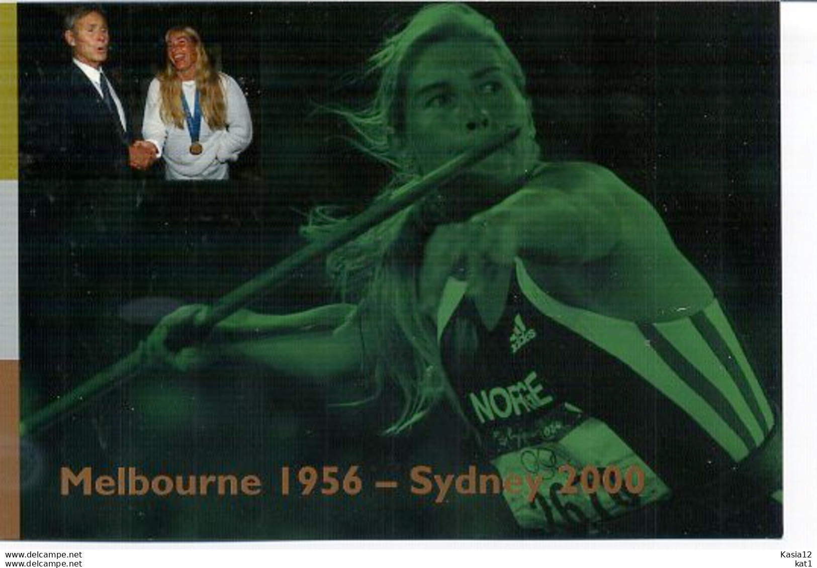 A22336)Olympia 2000: Norwegen Olympia-GA - Verano 2000: Sydney