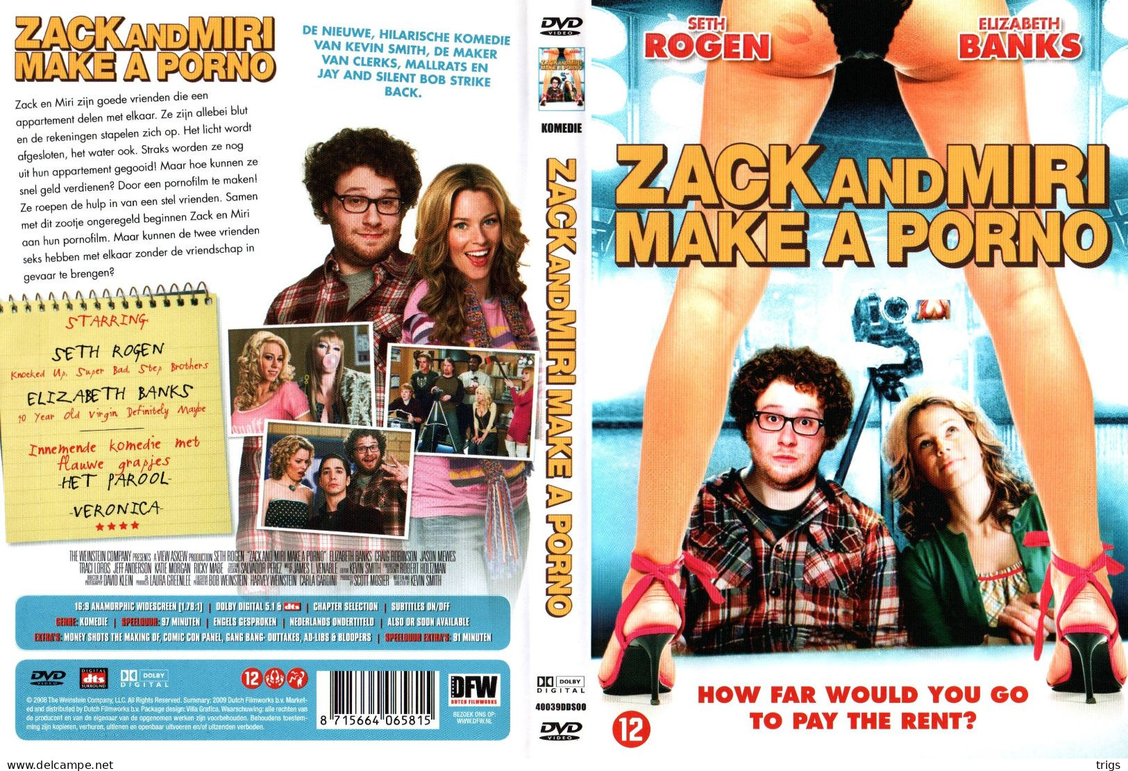 DVD - Zack And Miri Make A Porno - Comédie