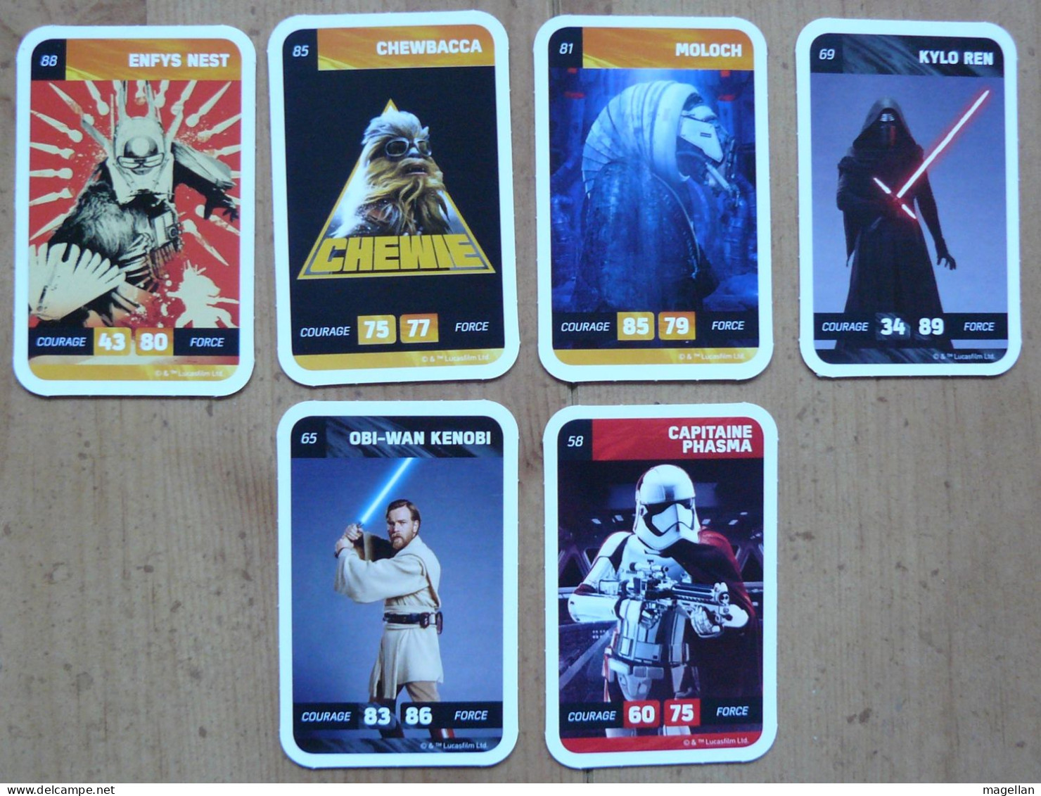 Star Wars 2018 Leclerc - 3 Cartes à Votre Choix - Voir Scans Et Explications - Star Wars