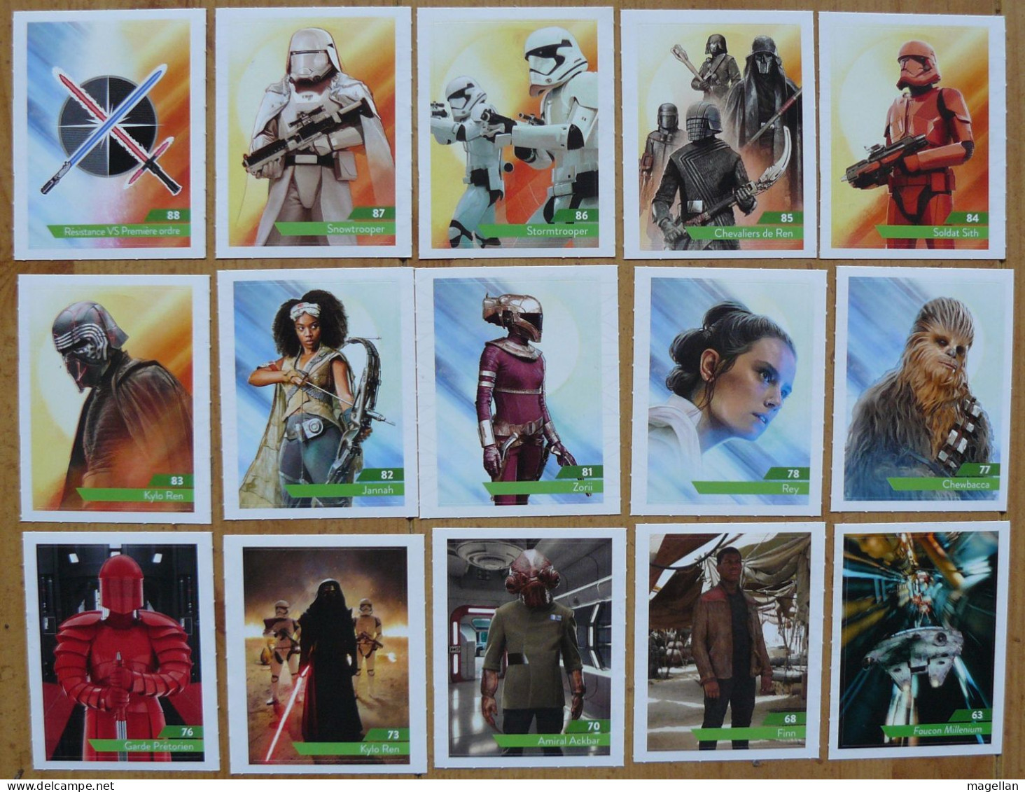 Star Wars 2019 Leclerc - 3 Cartes à Votre Choix - Voir Scans Et Explications - Star Wars