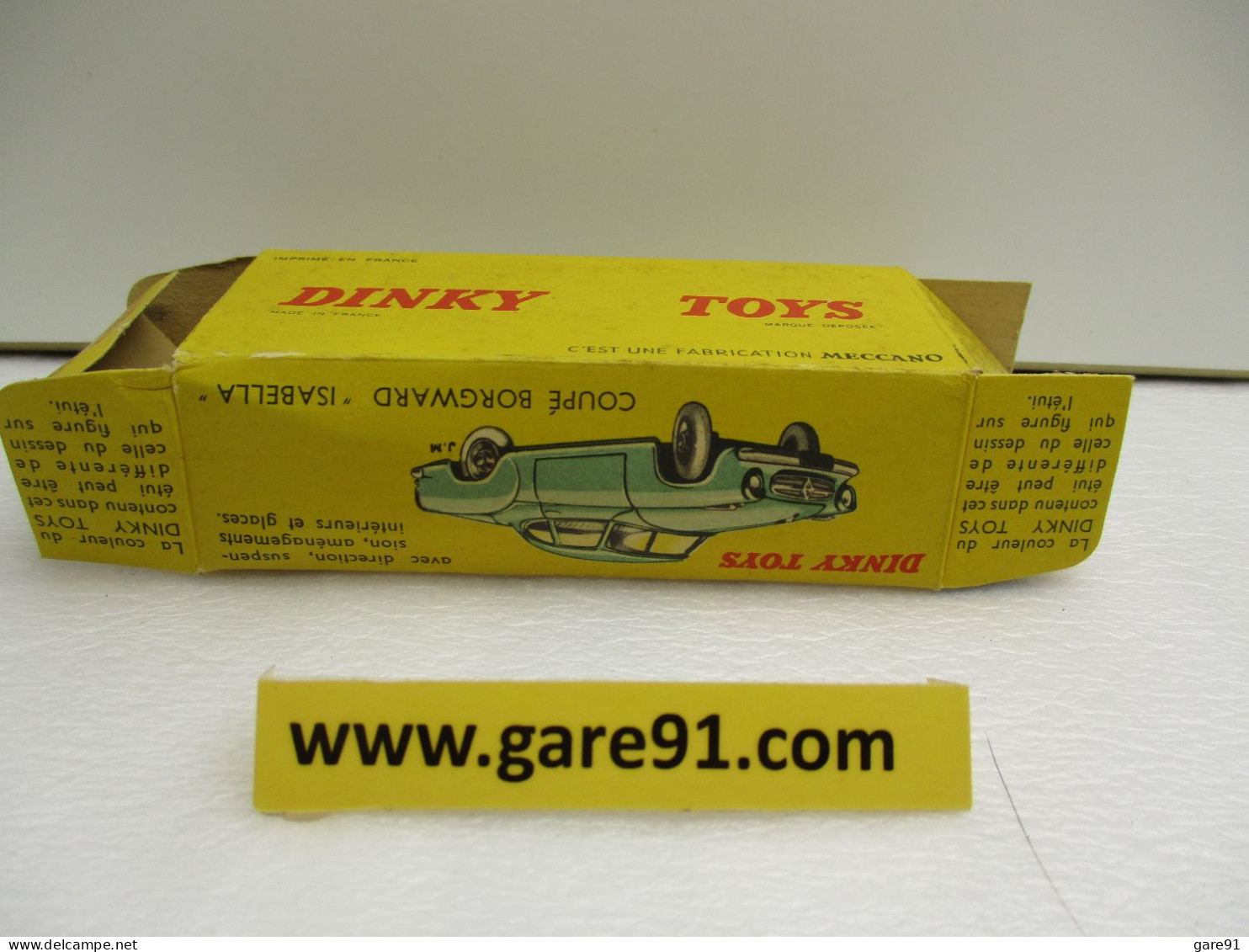 Dinky Toys : Boite Vide - Dinky