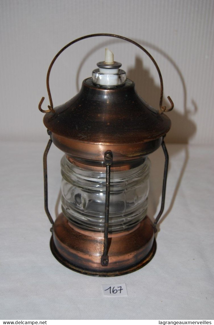 C167 Ancienne Lampe - Remontoir Mécanique - Luminarie E Lampadari