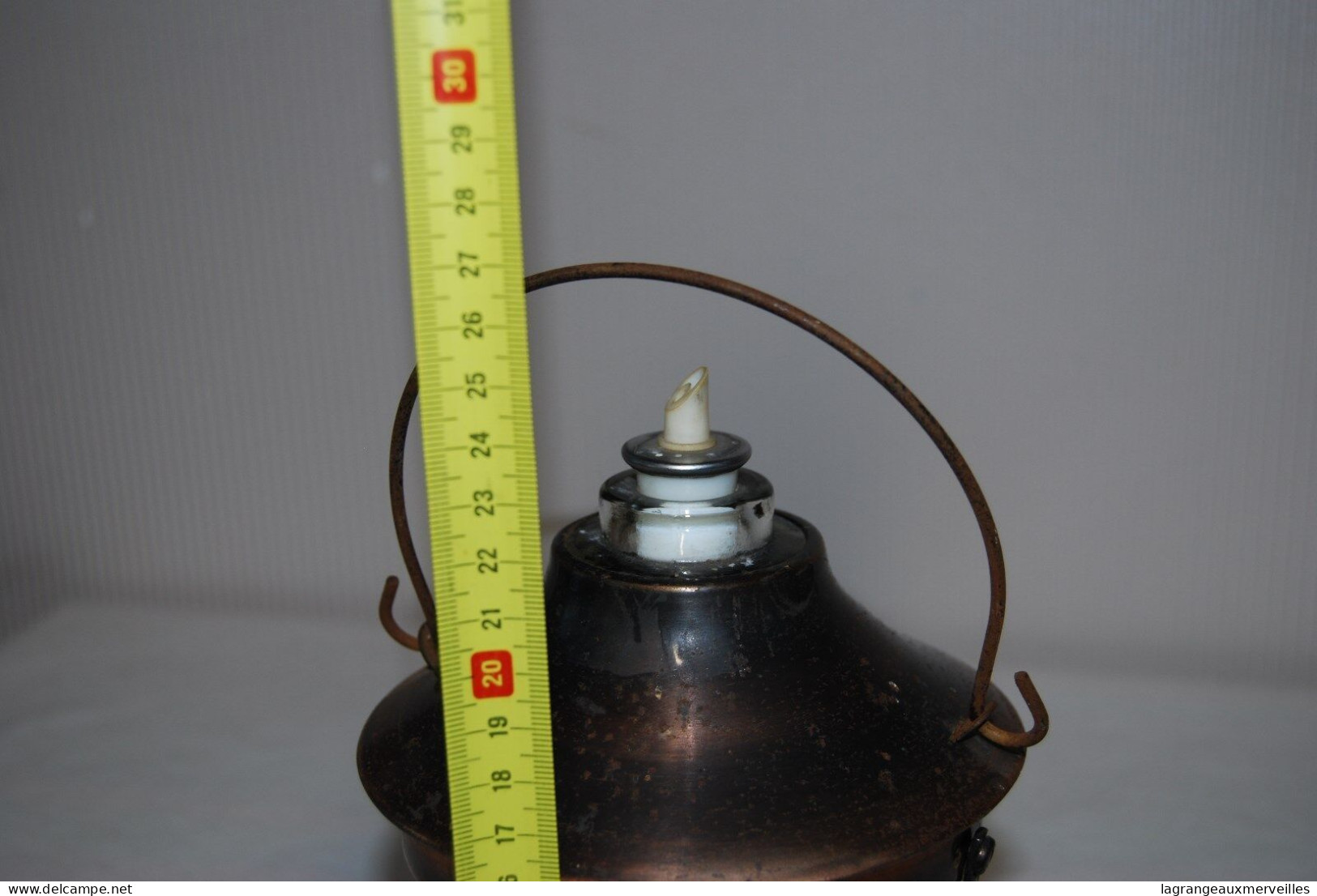 C167 Ancienne Lampe - Remontoir Mécanique - Lámparas Y Arañas