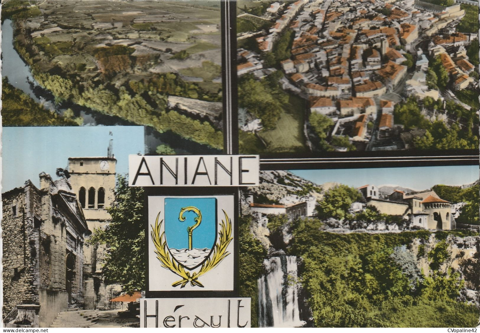 ANIANE (34) Quelques Vues Sur La Ville En 1967  CPSM GF - Aniane