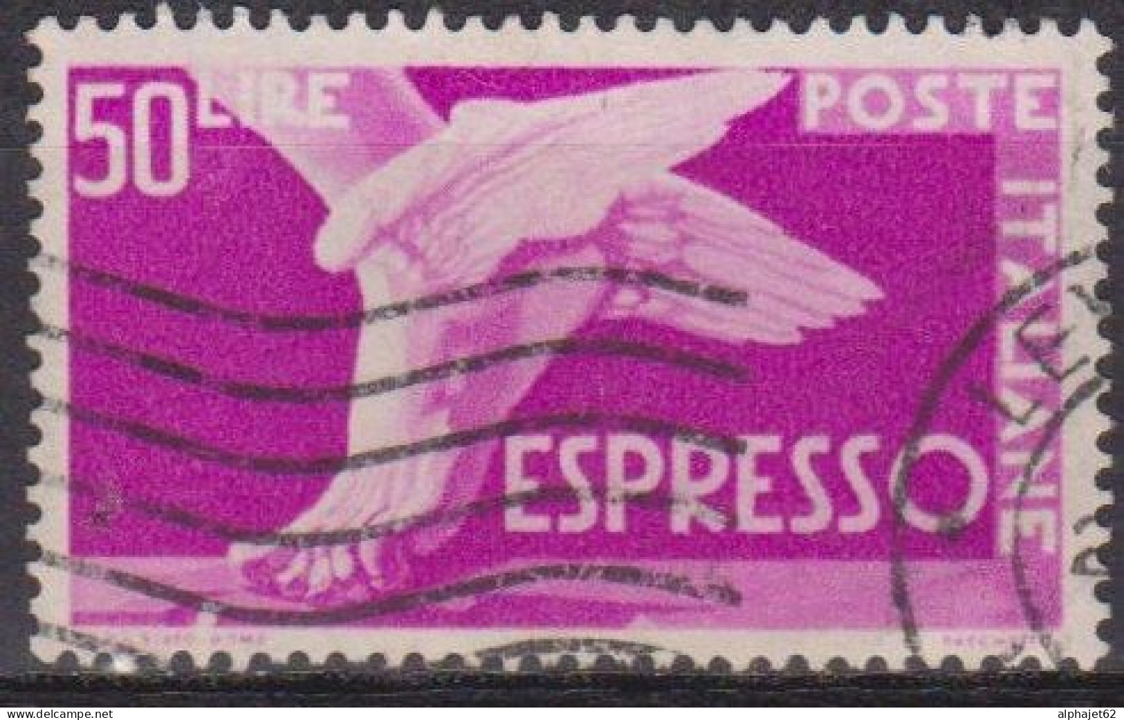 Pied Ailé, Mercure - ITALIE - Exprés - N° 31a - 1945 - Eilpost/Rohrpost