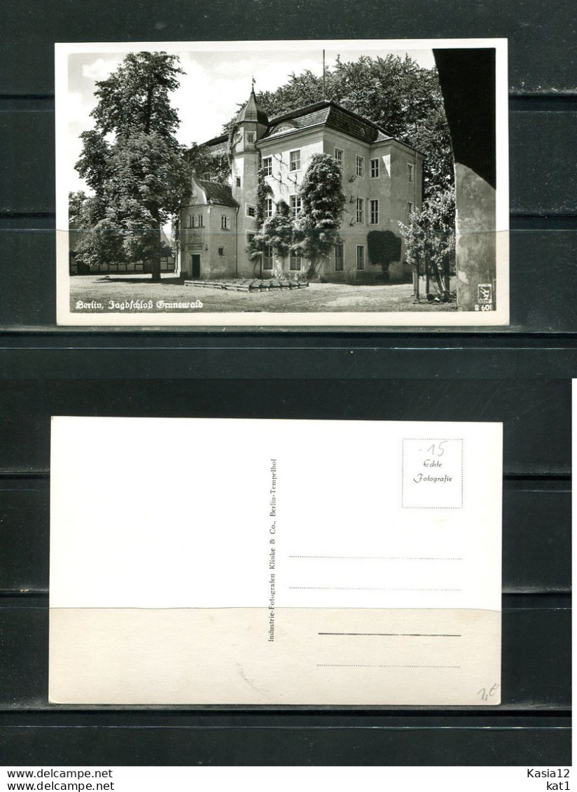 K14380)Ansichtskarte: Berlin-Grunewald, Jagdschloss - Grunewald