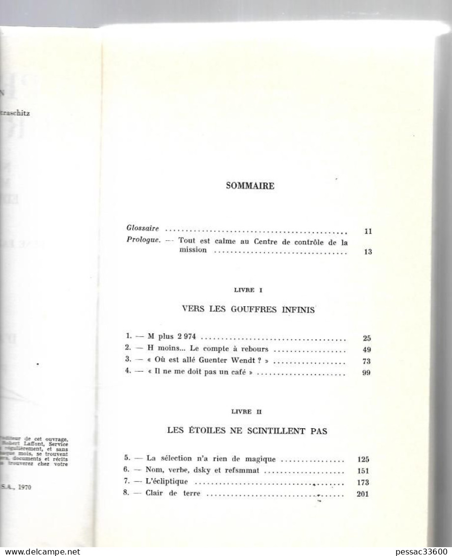 Premiers Pas Sur La Lune Armstrong BR BE  Edition Robert Laffont 1970 Collection Ce Jour Là. Auteurs Neil Armstrong – - Astronomía