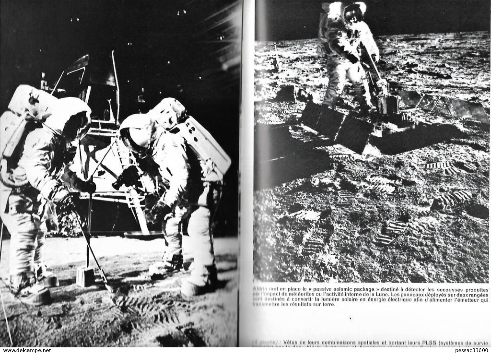 Premiers Pas Sur La Lune Armstrong BR BE  Edition Robert Laffont 1970 Collection Ce Jour Là. Auteurs Neil Armstrong – - Astronomie