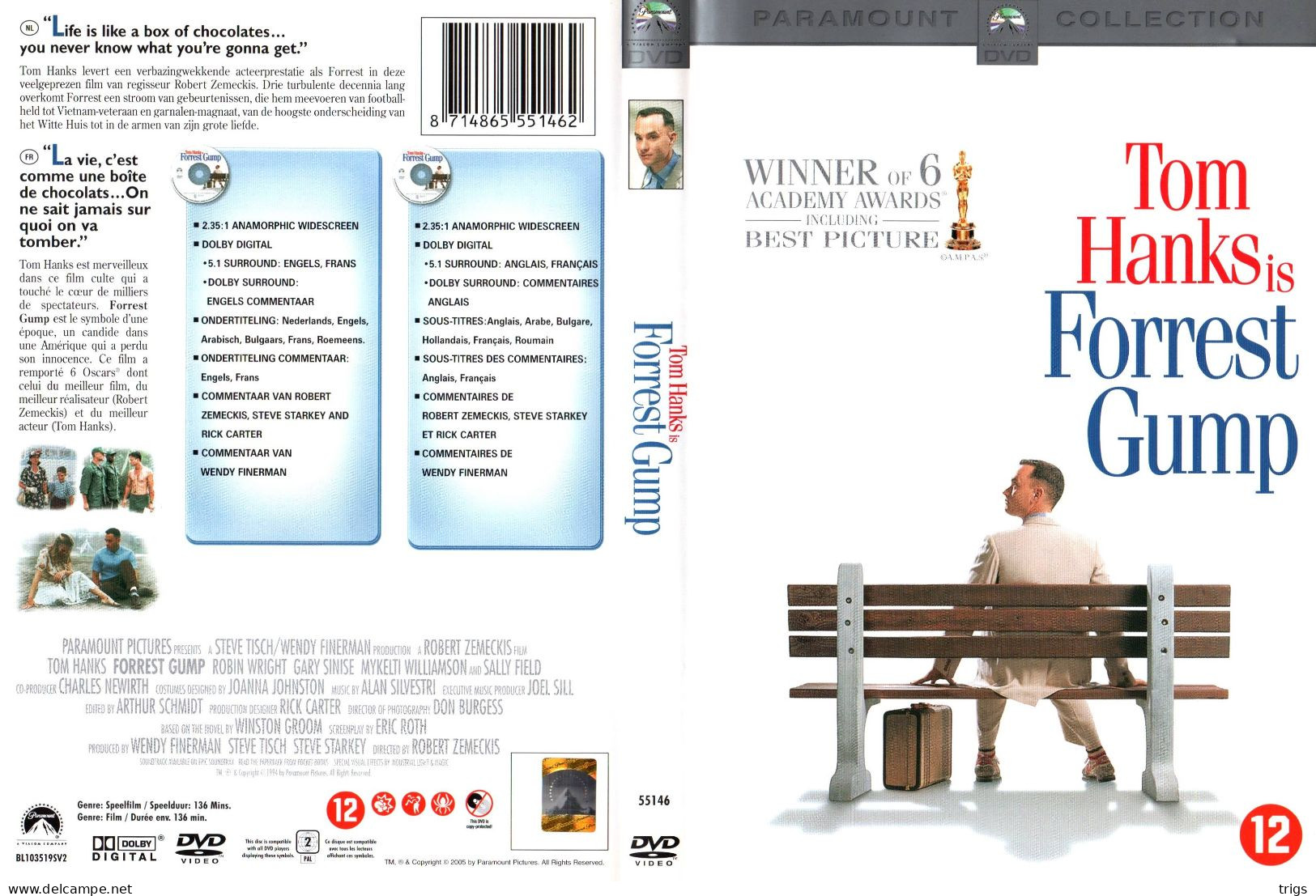 DVD - Forrest Gump - Drame