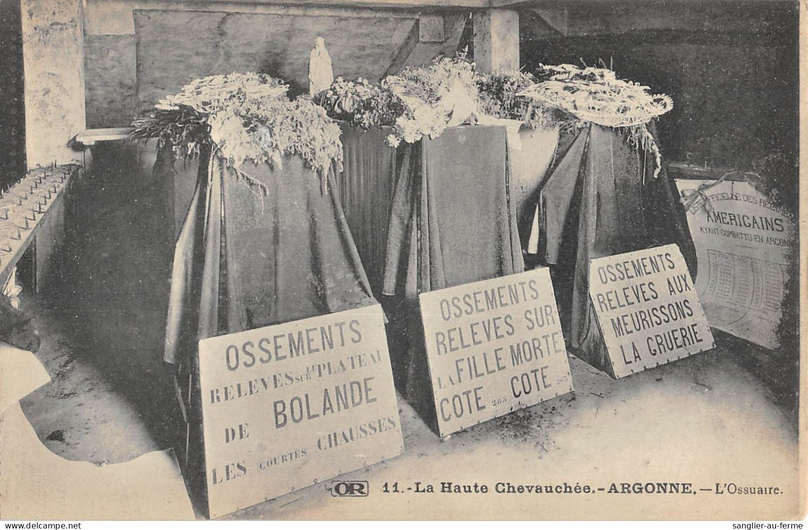 CPA 55 LA HAUTE CHEVAUCHEE / ARGONNE / L'OSSUAIRE - Autres & Non Classés