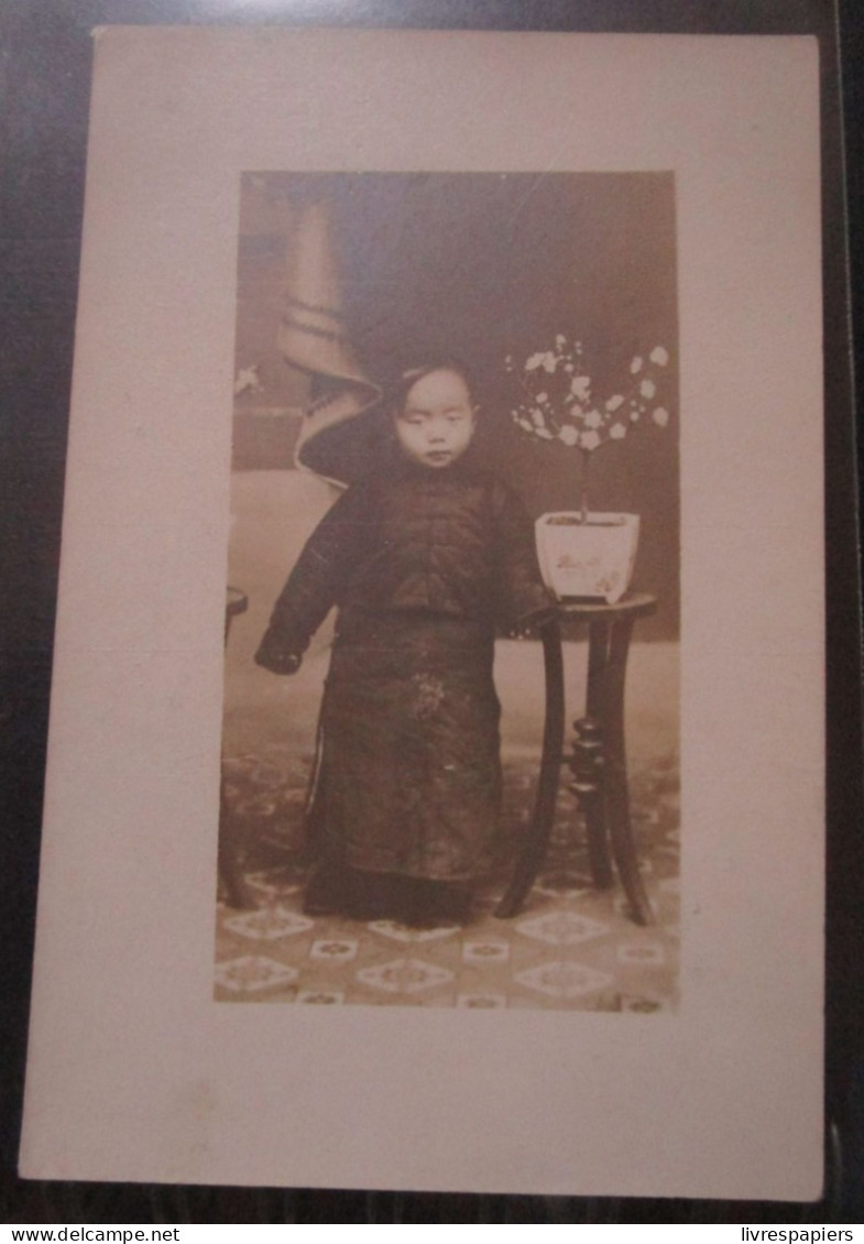 Chine  Photo Enfant  Cpa - China