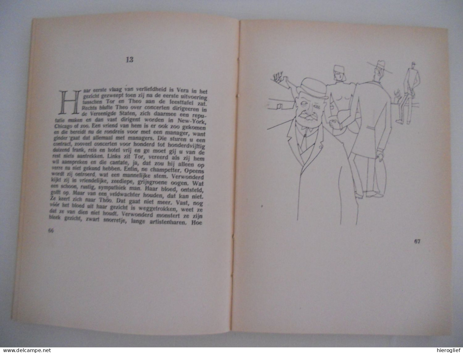 TOR Door Gerard Baron Walschap 1ste Druk 1943 ° Londerzeel + Antwerpen Vlaams Schrijver / Illustraties André Billen - Literatura