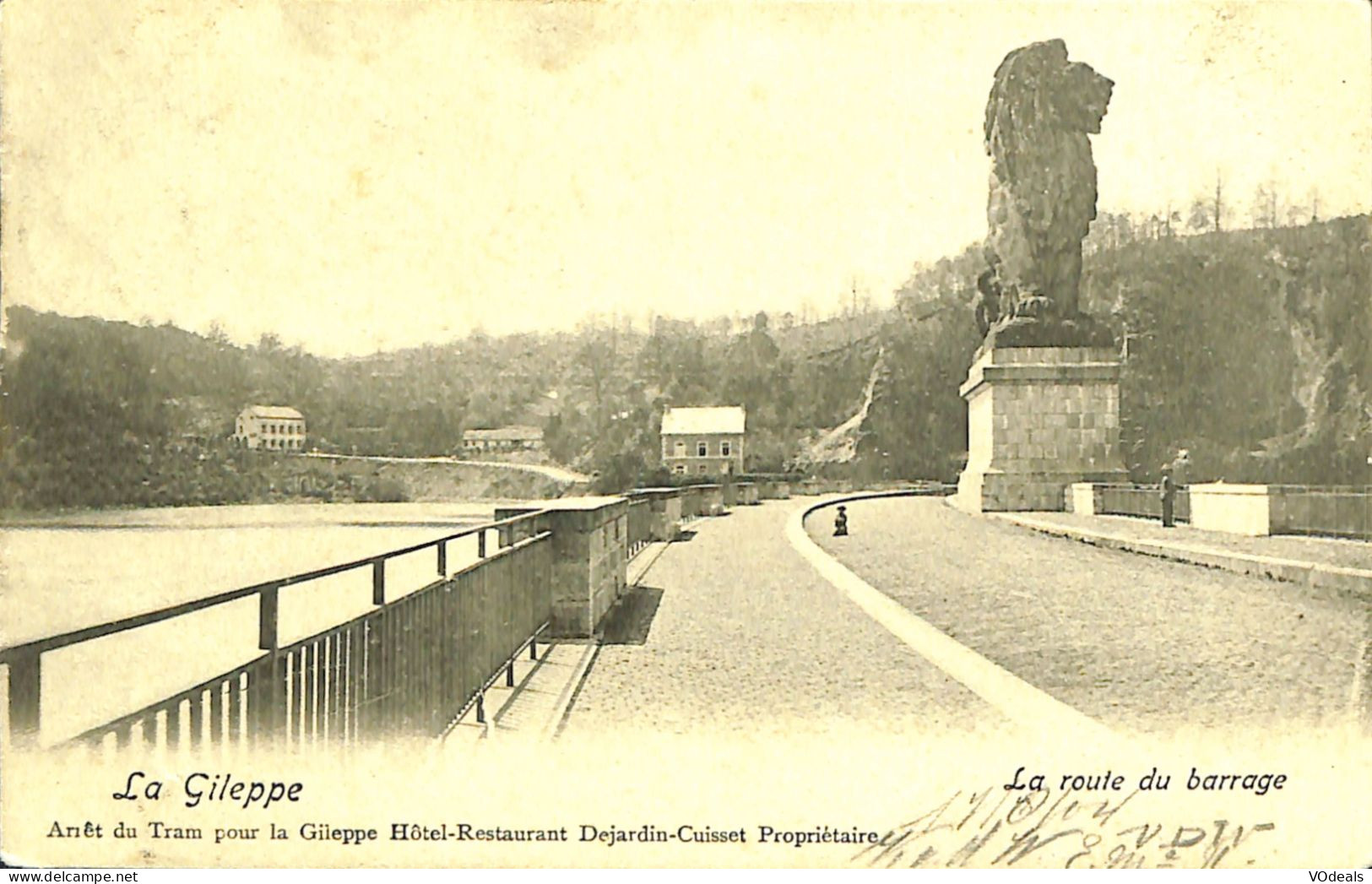 Belgique - Liège -  Gileppe (Barrage) - La Gileppe - La Route Du Barrage - Gileppe (Barrage)