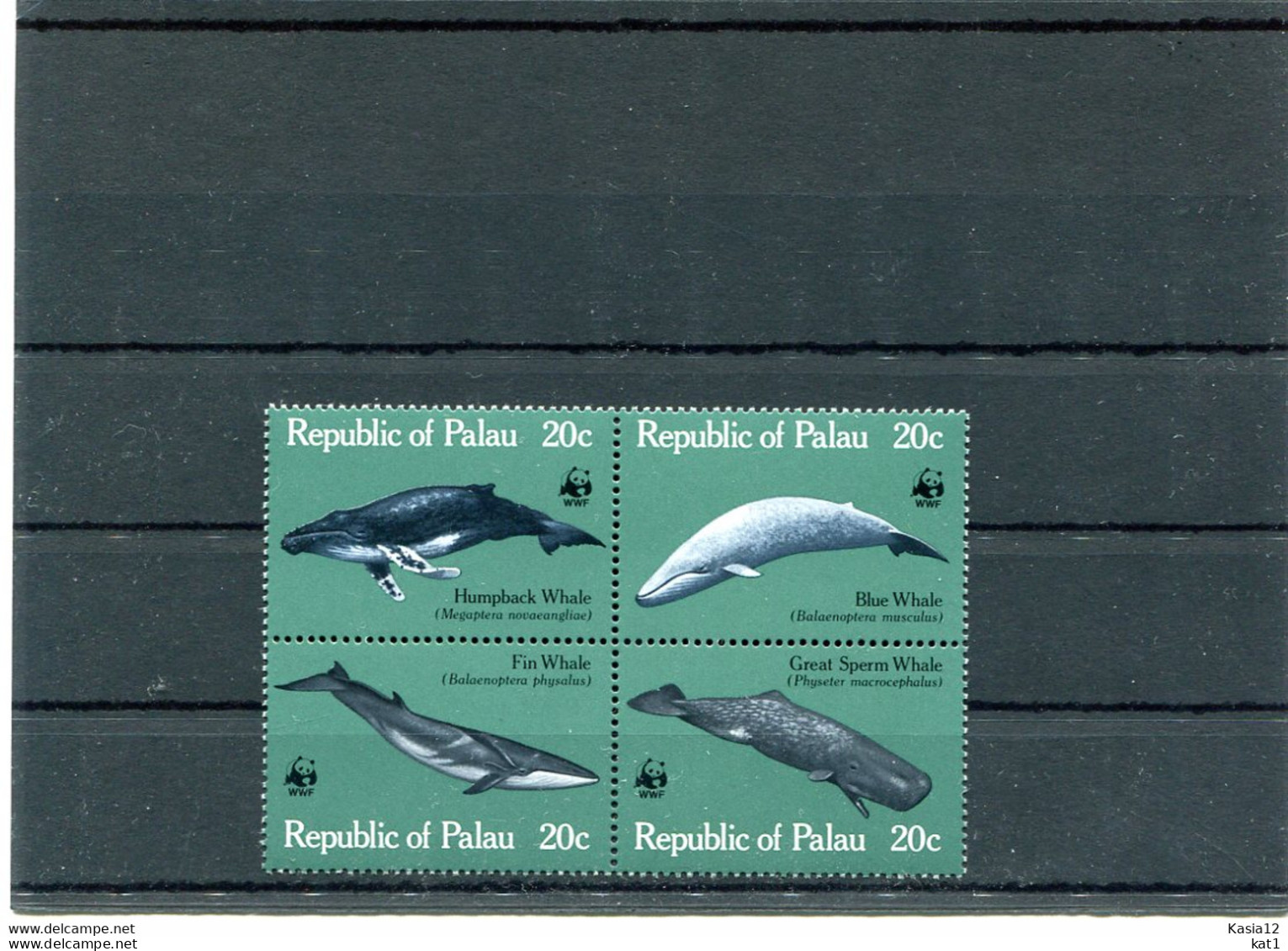 A50951)Palau 20 - 23 VB**, WWF - Palau