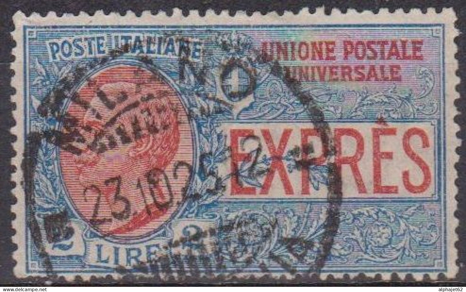 Victor Emmanuel III - ITALIE - Exprès  - N° 13 - 1922 - Poste Exprèsse/pneumatique