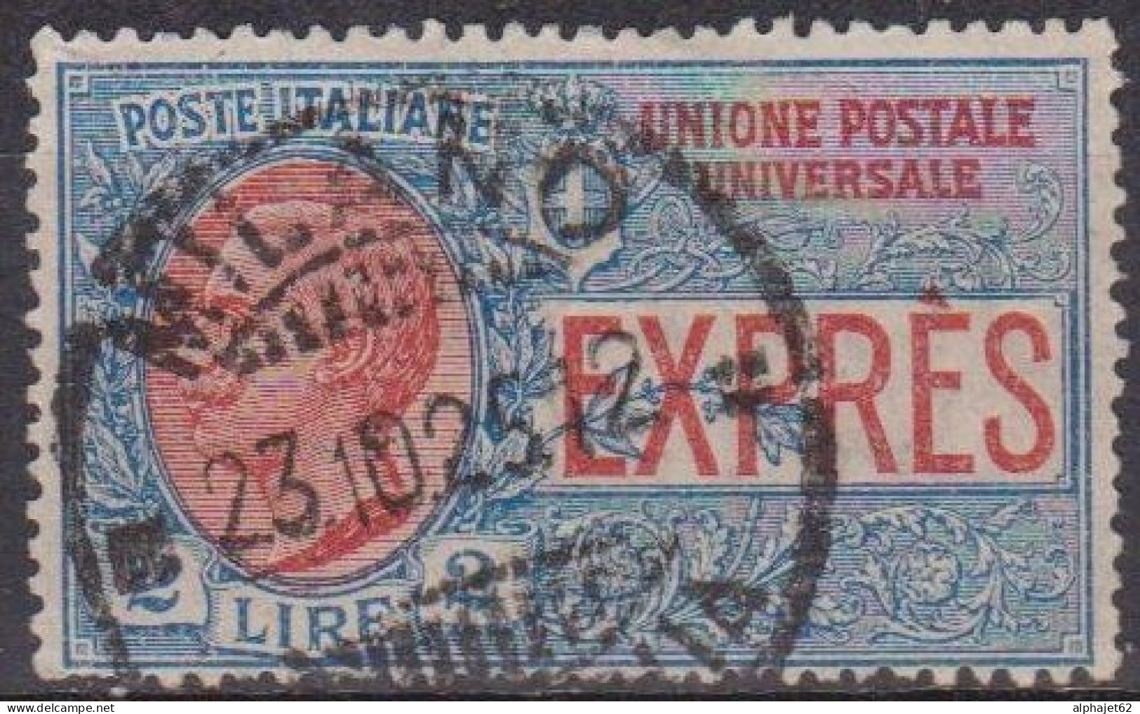 Victor Emmanuel III - ITALIE - Exprès  - N° 13 - 1922 - Express/pneumatic Mail