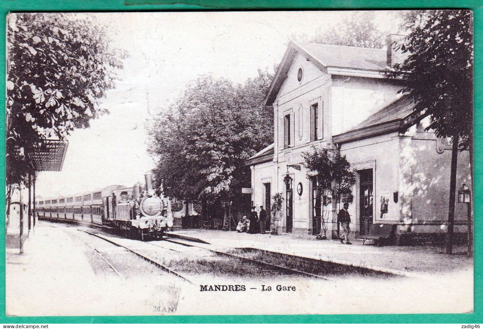 MANDRES - LA GARE - Mandres Les Roses