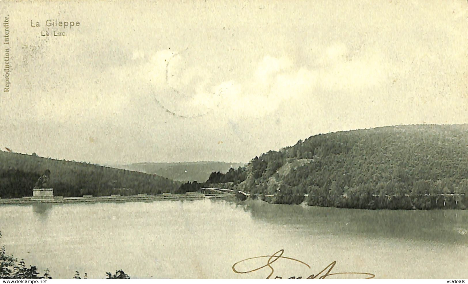 Belgique - Liège -  Gileppe (Barrage) - La Gileppe - Le Lac - Gileppe (Dam)