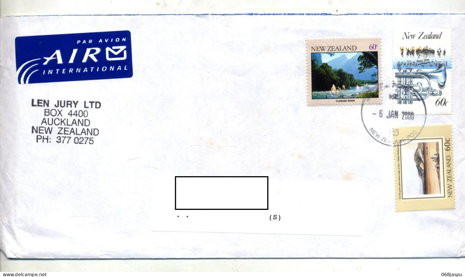 Lettre Cachet  Sur Musique  Rivage - Storia Postale