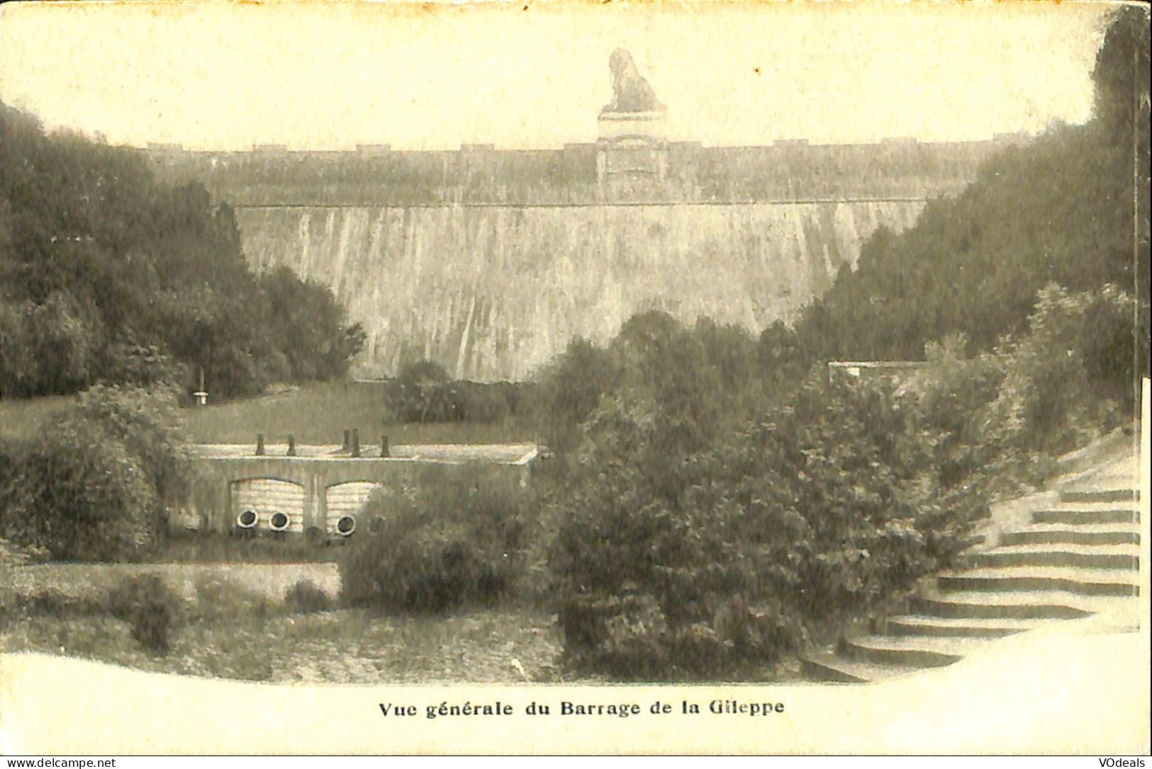Belgique - Liège -  Gileppe (Barrage) - Vue Générale Du Barrage De La Gileppe - Gileppe (Dam)