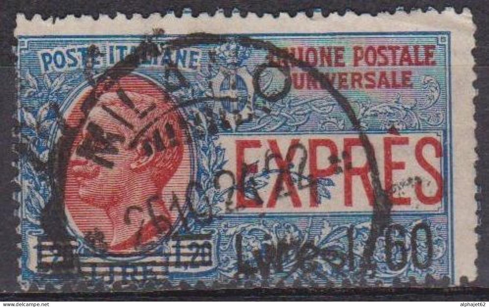 Victor Emmanuel III - ITALIE - Exprès  - N° 16 - 1924 - Express/pneumatic Mail