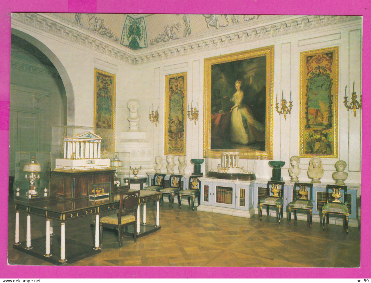 299649 / Russia Leningrad - Pavlovsk Palace : LIBRARY In The Northern Suite. Designed Brenna ,Voronikhin PC 1983 USSR - Libraries