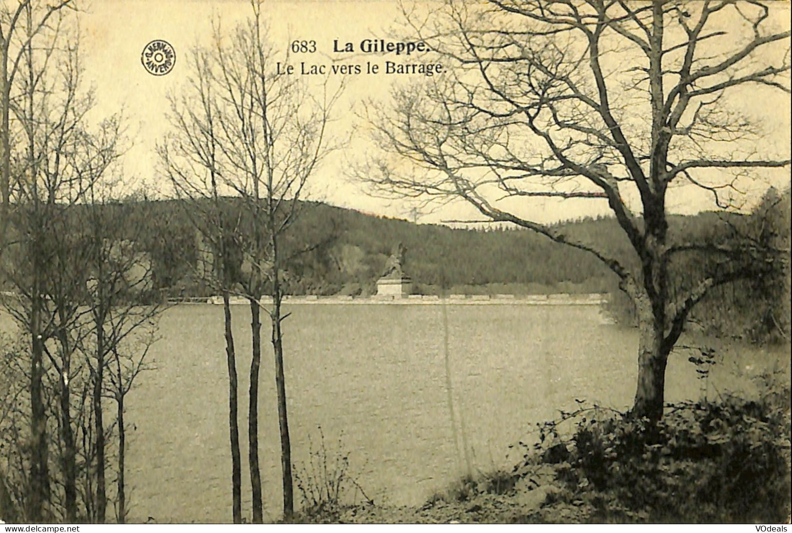 Belgique - Liège -  Gileppe (Barrage) - Le Lac Vers Le Barrage - Gileppe (Stuwdam)