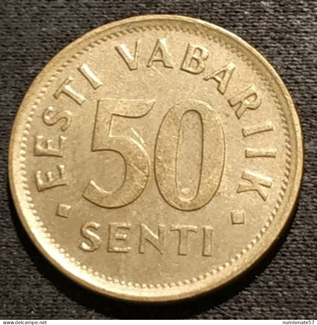 ESTONIE - EESTI - 50 SENTI 1992 M - KM 24 - Estonia