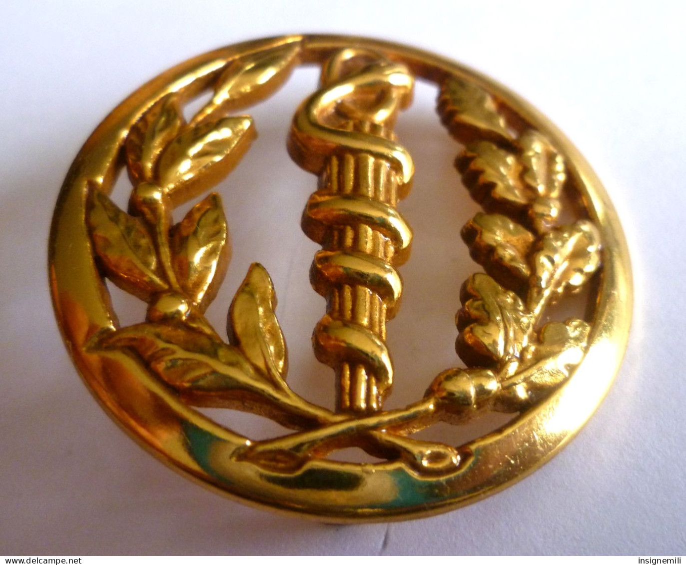 INSIGNE DE BERET SERVICE DE SANTE, COINDEROUX PARIS - Services Médicaux