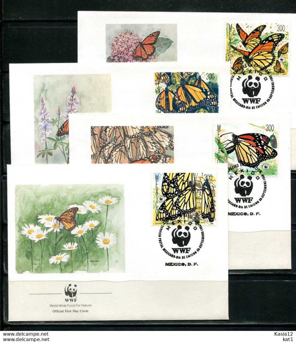 A51333)WWF: Mexiko 2095 - 2098 FDC - FDC