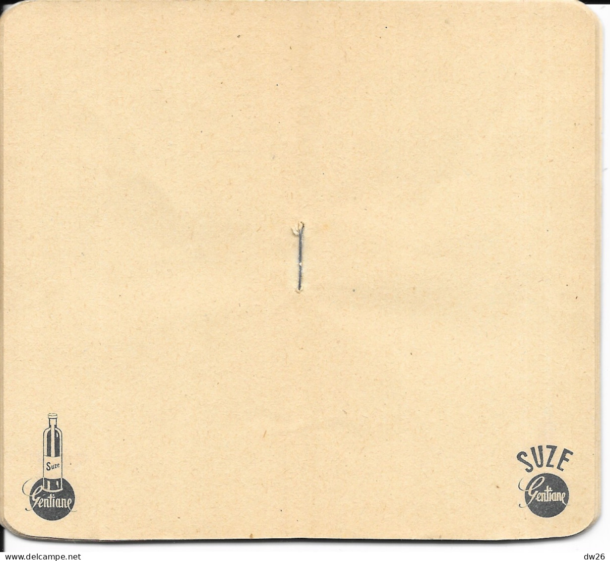 Carnet De Notes De Poche - Livret Publicitaire Suze Gentiane - Reclame