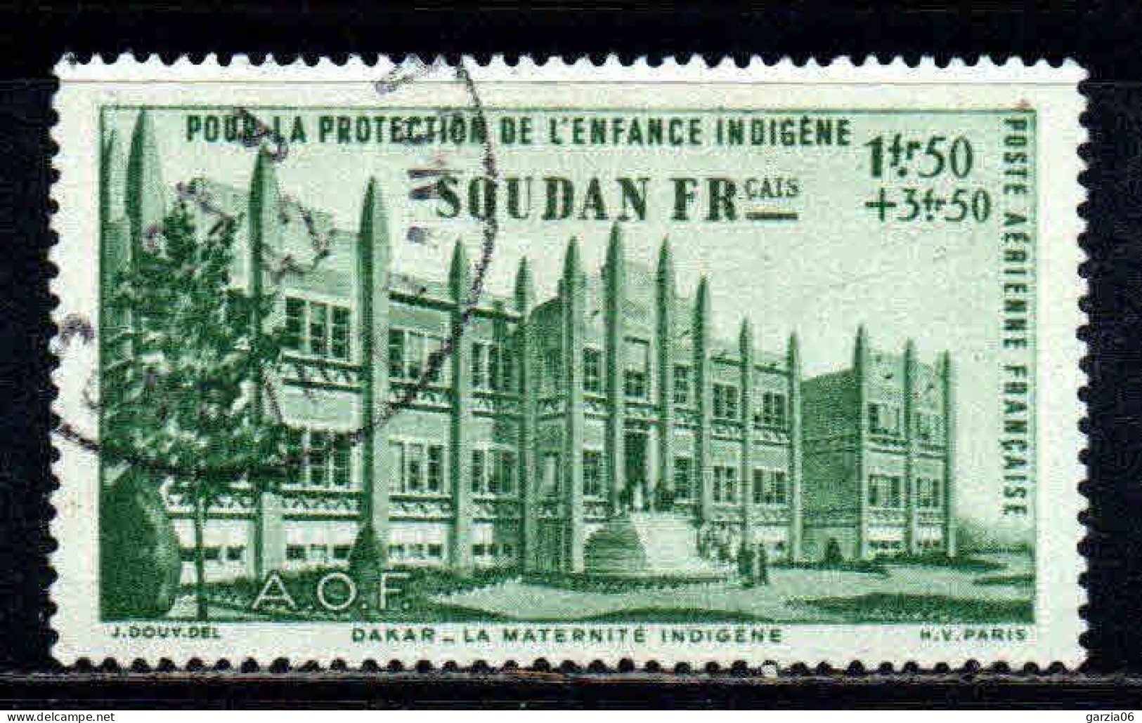 Soudan - 1942  - Œuvres De L' Enfance - PA 6 - Oblit - Used - Oblitérés
