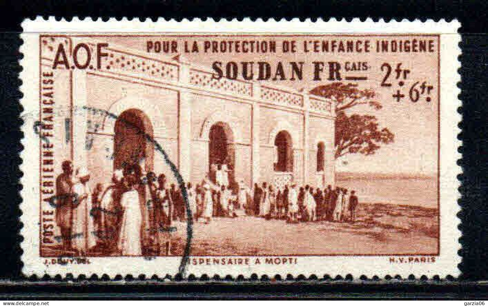 Soudan - 1942  - Œuvres De L' Enfance - PA 7 - Oblit - Used - Usados
