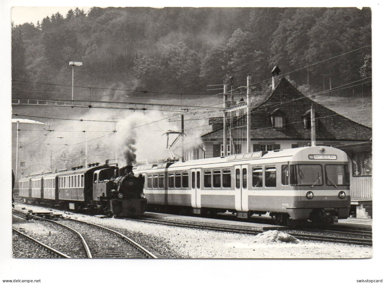 DEISSWIL Worb-Laufen-Bern Bahn - Münchenbuchsee