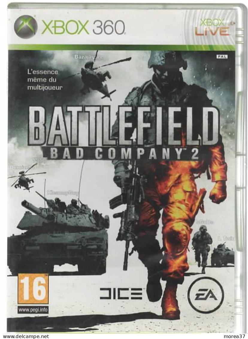 JEU XBOX 360     BATTLEFIELD  Bad Company 2   (JE 2) - Xbox 360