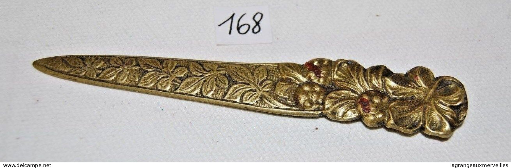 C168 Ancien Ouvre Lettre De Maison De Maitre - Administration  - Art Nouveau - Letter-opener