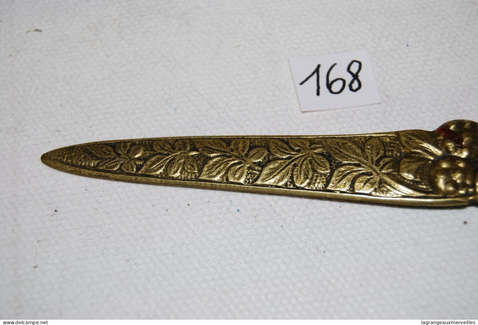 C168 Ancien Ouvre Lettre De Maison De Maitre - Administration  - Art Nouveau - Letter-opener