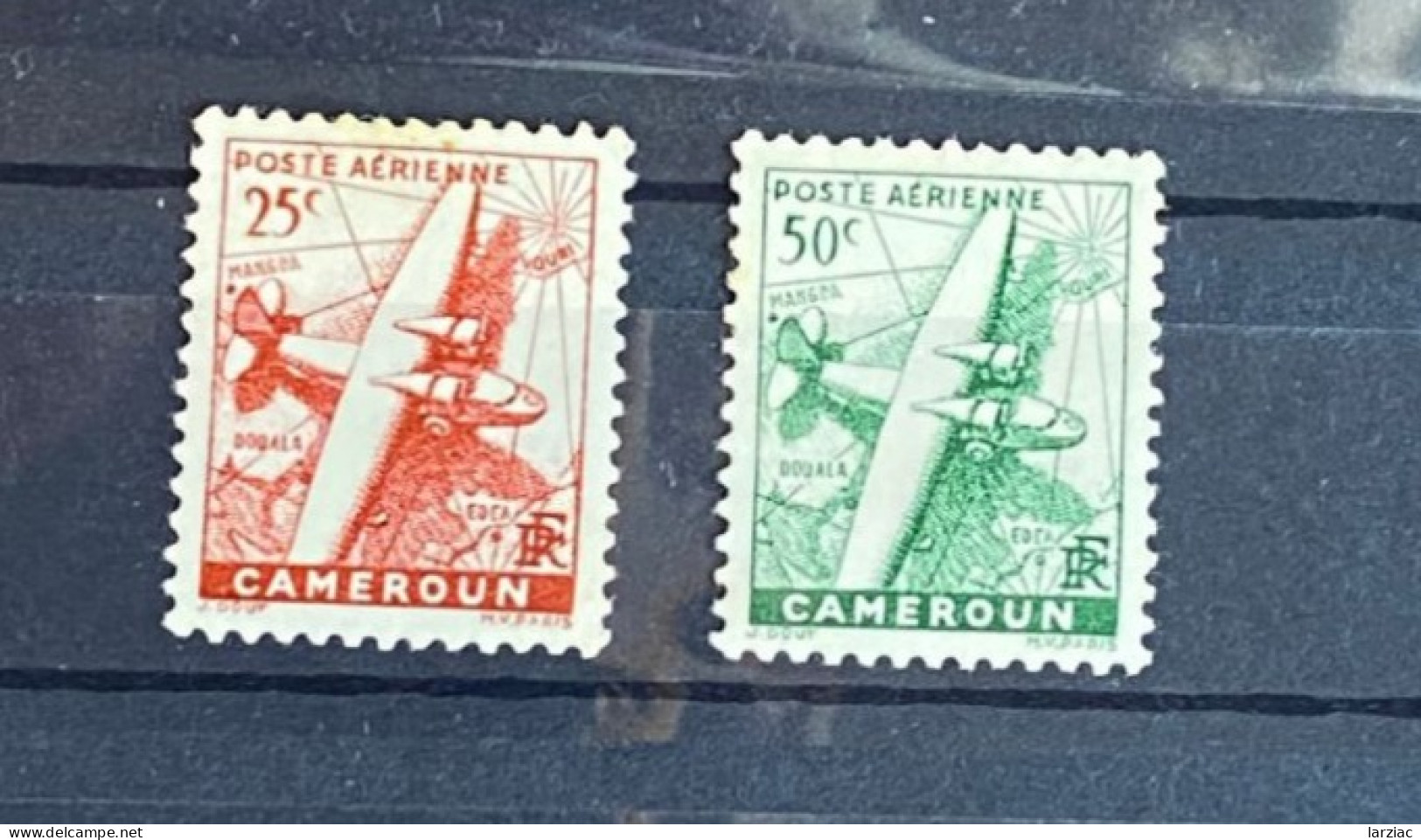 Timbres Cameroun PA N°1 Et 2 Neufs - Luchtpost