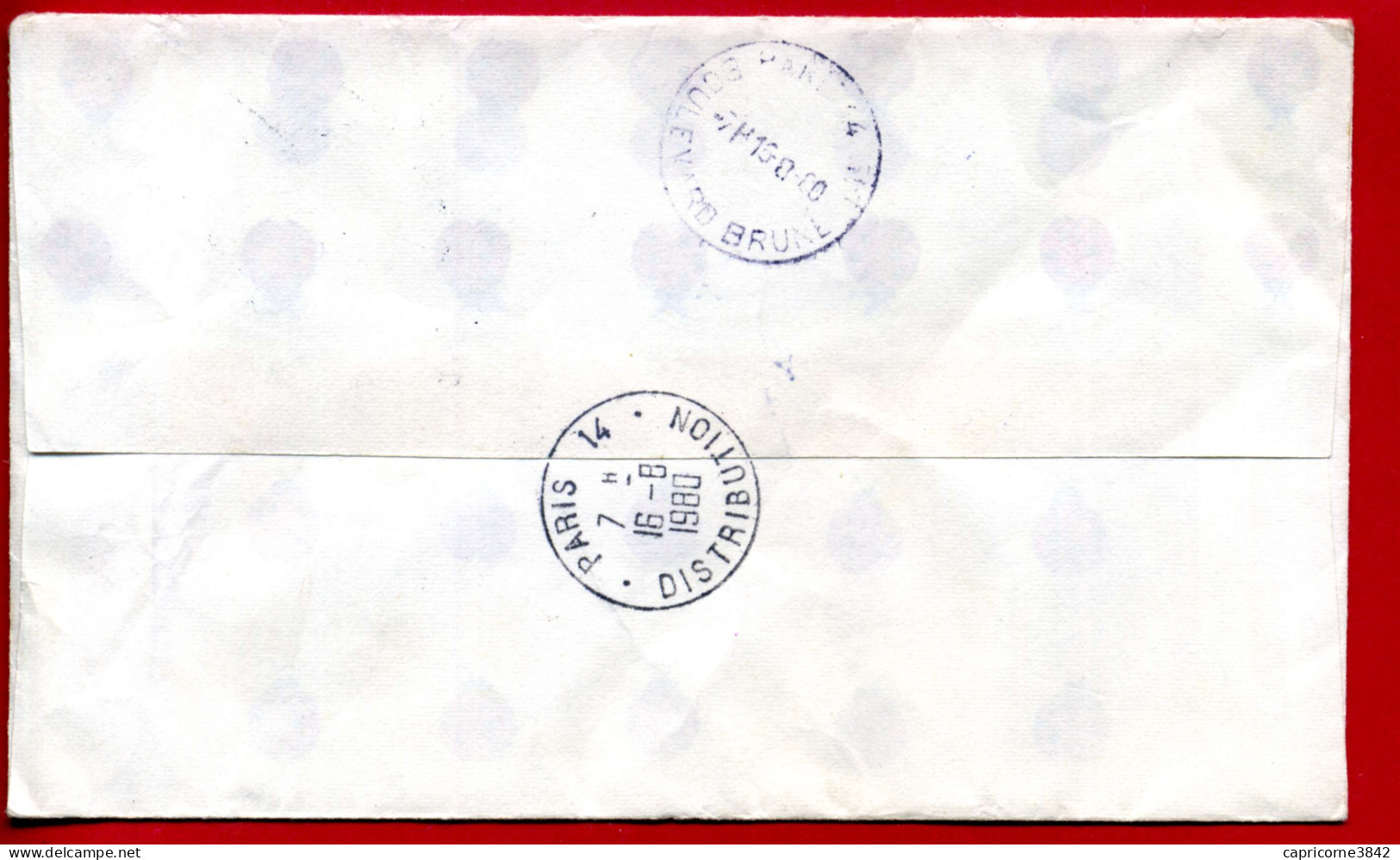 1980 - Lettre Du Venezuela Envoyée En EXPRESO Et Recommandée Pour Paris - Verso Cachet "PARIS 14 - DISTRIBUTION" - Venezuela