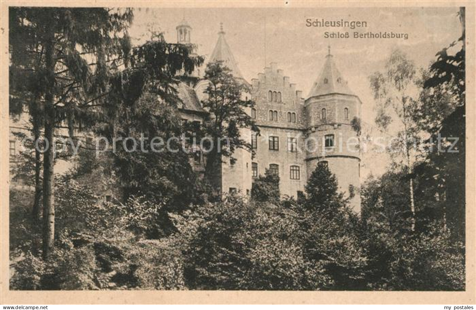 43052207 Schleusingen Schloss Bertholdsburg Schleusingen - Schleusingen