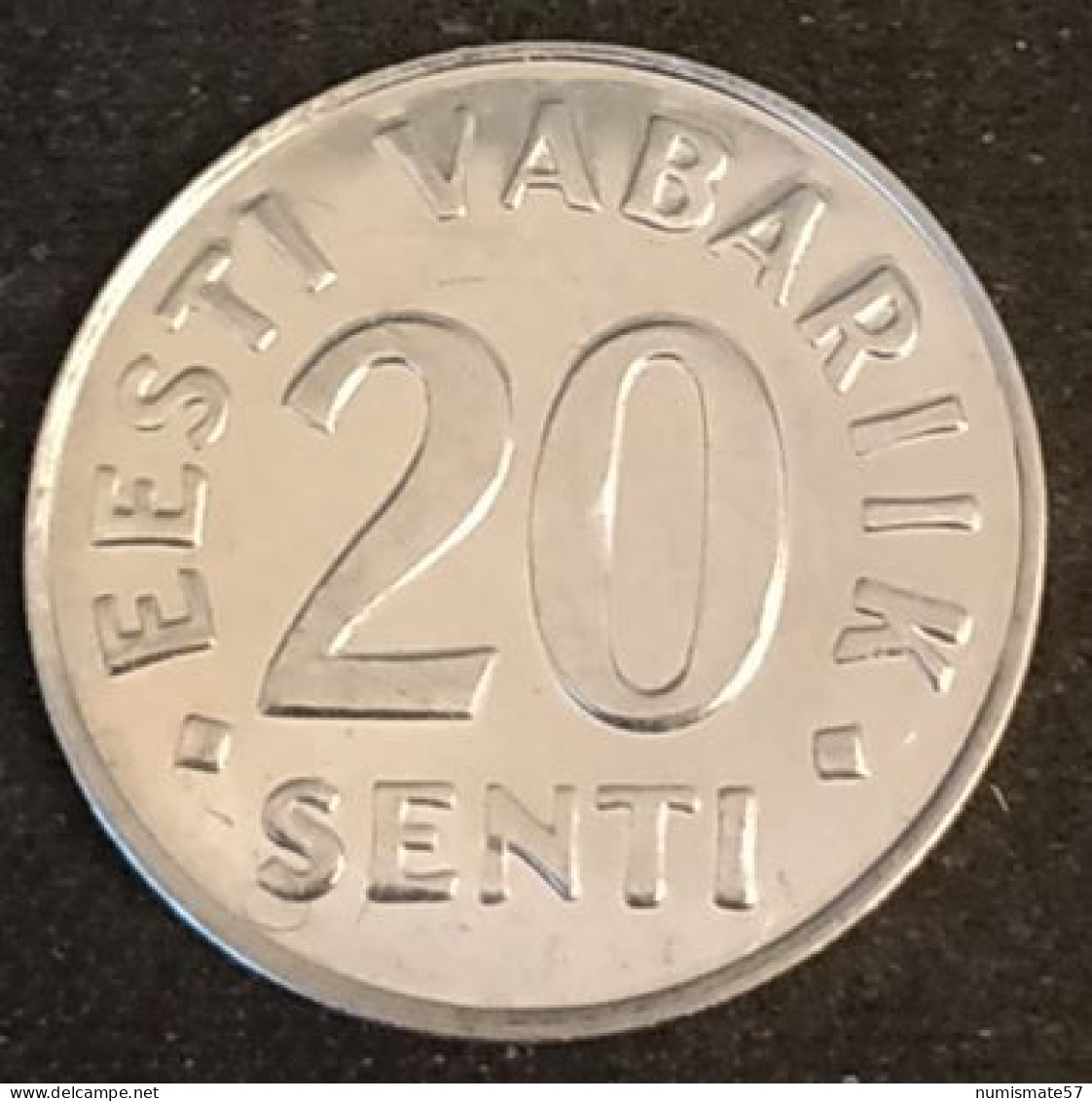 ESTONIE - EESTI - 20 SENTI 1999 - KM 23a - Estonie