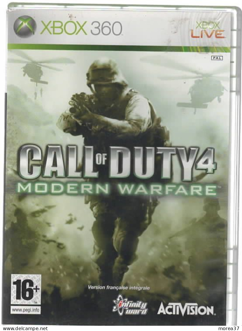 JEU XBOX 360     CALL OF DUTY 4   Modern Warfare     (JE 2) - Xbox 360